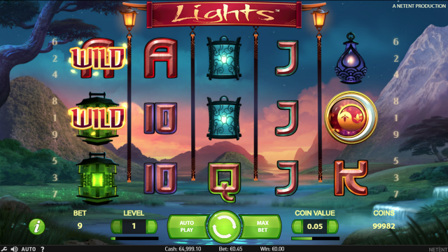 описание игрового автомата lights